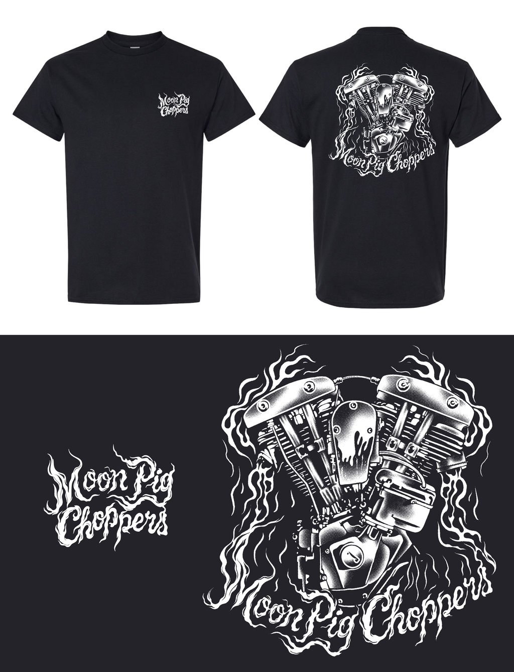 FLAMIN' HOG TEE
